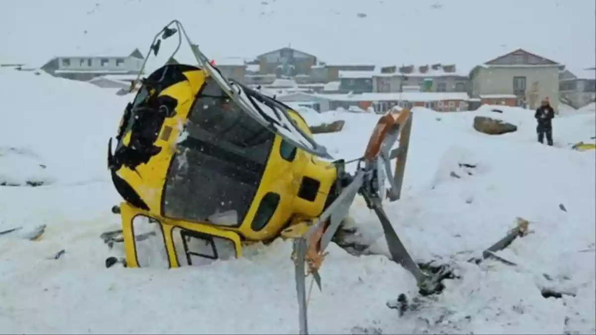 A rescue helicopter operated by private airline carrier Altitude Air crashed in Lobuche, near the Everest Base Camp region of Nepal's Khumbu, on Wednesday