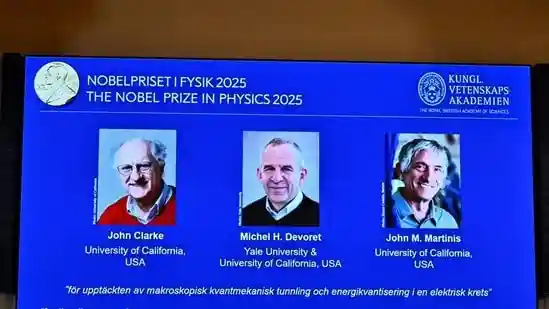 RICHARD FEYNMAN, one of the 20th century's greatest physicists, once quipped, “I think I can safely say that nobody understands quantum mechanics.” Appropriately, then, a certain sense of bemusement haunted the Session Hall at Sweden's Royal Academy of Science on October 7th, when this year's Nobel physics prize was announced, “for the discovery of macroscopic quantum-mechanical tunnelling and energy quantisation in an electric circuit”.RICHARD FEYNMAN, one of the 20th century's greatest physicists, once quipped, “I think I can safely say that nobody understands quantum mechanics.” Appropriately, then, a certain sense of bemusement haunted the Session Hall at Sweden's Royal Academy of Science on October 7th, when this year's Nobel physics prize was announced, “for the discovery of macroscopic quantum-mechanical tunnelling and energy quantisation in an electric circuit”.Goran Johansson, the member of the prize committee lumbered with the task of explaining the underlying science to the laity, seemed bemused by how to convey what the winners had achieved. John Clarke, one of those winners, seemed bemused as to why he and a team of two others had just been honoured for work done 40 years ago. And the audience, composed mostly of journalists, seemed, from the paucity of questions, bemused by what they had just heard. But perhaps this was because the academy's announcement had committed the journalist's faux pas of burying the lead: the science led to the invention of a crucial part of the technology for making quantum computers.