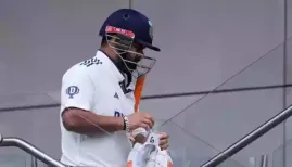 Pant sustained a foot injury during the fourth Test against England in July and has been undergoing rehabilitation at the BCCI's Centre of Excellence in