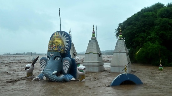 Rivers in the Jammu region overflowed, with boulders, trees, and debris tumbling down slopes, killing at least 30 people in a landslide near the Vaishno Devi route in Katra. The incessant rainfall also triggered flash floods and landslides across Jammu and Kashmir, damaging infrastructure. Bridges were washed away, electricity poles and mobile towers snapped, and telecom services collapsed, leaving millions without communication.