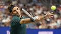 Five-time U.S. Open champion Roger Federer returned to Arthur Ashe Stadium on Tuesday (August 25, 2026) night to play one last match for fun against longtime