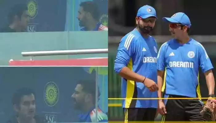 Rohit Sharma, Gautam Gambhir’s Heated Dressing-Room Chat Goes Viral - Watch