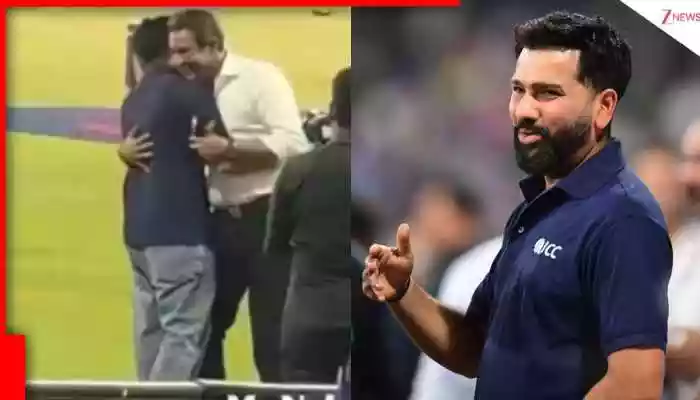 Rohit Sharma’s hug with Wasim Akram before IND vs PAK in Colombo goes viral as India seal a dominant T20 World Cup win. In a rare and striking moment ahead