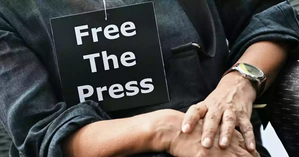 Two journalists associated with Telugu news channel NTV were arrested by the Telangana Police on Wednesday for broadcasting allegedly false and defamatory