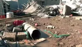 A Rs 21-crore water tank meant to supply drinking water to 33 villages in Gujarat's Surat district collapsed during trials, sparking corruption allegations and