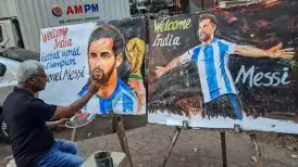 India is shivering with Messi fever, with the Argentine football legend all set to land in India tomorrow, Saturday, for his tour across four cities, namely