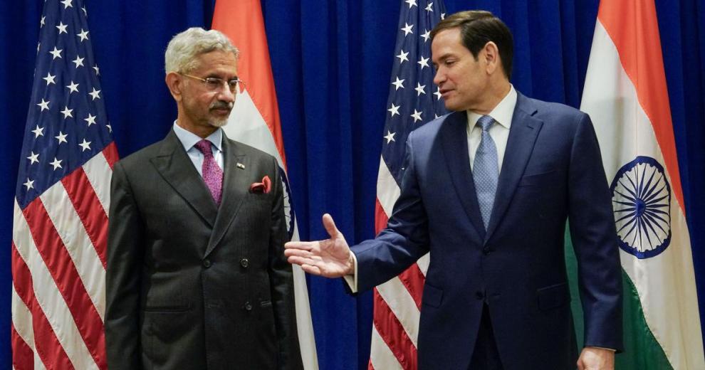 Opposition leader Rahul Gandhi on Friday asked the Union government to explain why United States Secretary of State Marco Rubio had “summoned his employee”