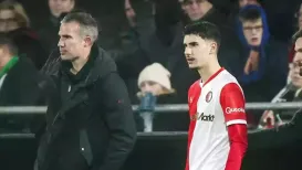 Feyenoord boss and Dutch legend Robin van Persie gave his son, Shaqueel, his senior debut for the Eredivisie club in their UEFA Europa League fixture against