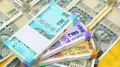 The rupee opened with a negative bias amid a strong dollar and rising U.S. treasury yields and depreciated 18 paise to 96.38 against the U.S