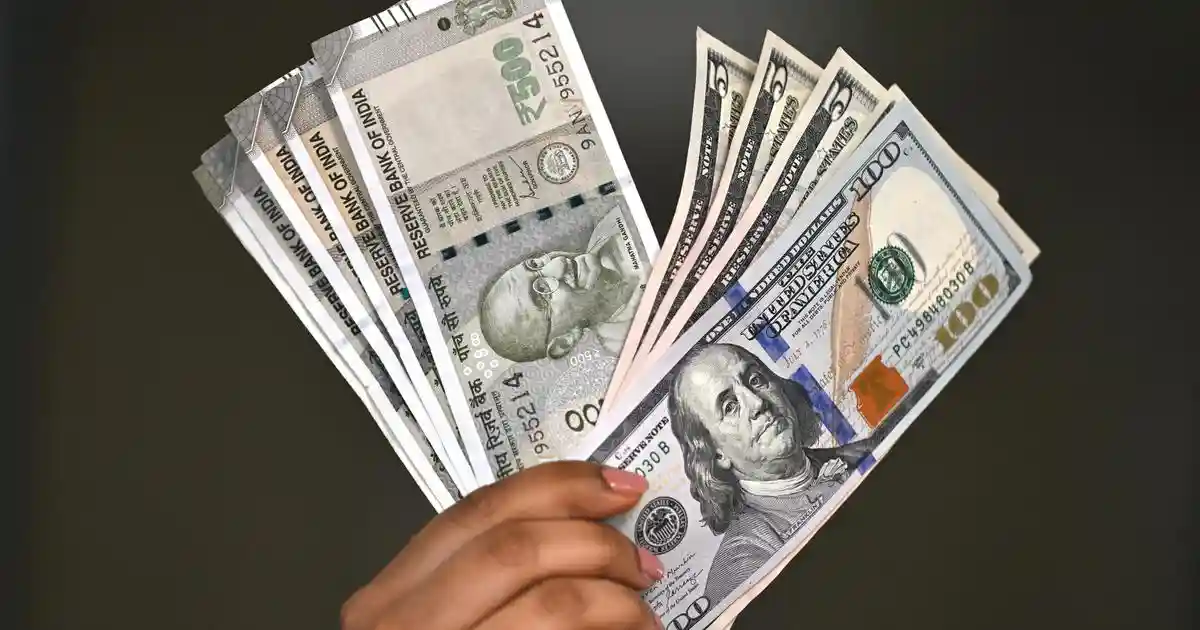 The Indian rupee fell to a record low of 94.82 against the United States dollar on Friday amid the conflict in West Asia. The rupee had opened at 94