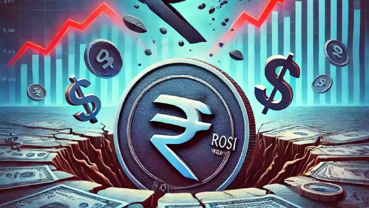 Indian rupee hits record low 95.50 against US dollar as crude prices rise and dollar strengthens amid Iran-US war fears, after Trump calls ceasefire with Iran