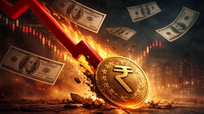 <strong>Rupee Weakens Further:</strong> The Indian rupee fell by 33 paise in early trade on Wednesday to touch a fresh record low of 96