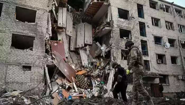 Russia Launches Massive Missile And Drone Barrage On Ukraine