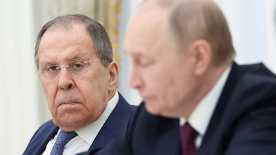 Russian Foreign Minister Sergey Lavrov said on Sunday that President Vladimir Putin is willing to hold talks with Ukrainian President Volodymyr Zelenskyy, but cast doubt on Zelenskyy's legitimacy as Ukraine's leader. In a rare interview with NBC News, Lavrov claimed that any negotiations would require clarity on the authority of the person signing an agreement. “When we come to a stage where you have to sign documents, we'd need a clear understanding that the person who's signing is legitimate. According to the Ukrainian constitution, Zelenskyy is not,