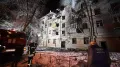 Russian strikes killed one person and injured 23 others in Ukraine's capital and the northeastern city of Kharkiv overnight, authorities said early on Saturday