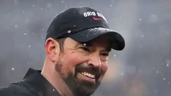 In the middle of discussing his team's plan to stop Indiana QB Fernando Mendoza, Ryan Day quipped, 