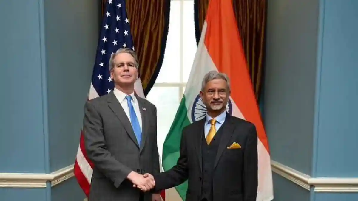 External Affairs Minister S Jaishankar on Tuesday held a “useful discussion