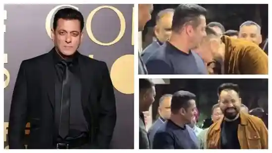 Salman Khan teases Shera at Arbaaz Khan and Sshura’s anniversary bash