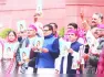 Samajwadi Party MPs protested the Manikarnika ghat redevelopment in Varanasi. They claim it disrespects Ahilyabai Holkar's historical renovation