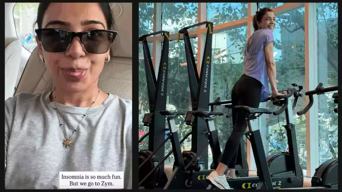 Samantha Ruth Prabhu Hits Gym Despite Insomnia