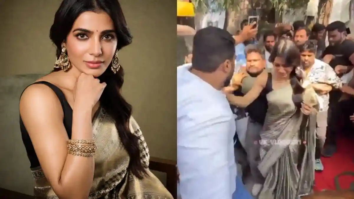Days after Nidhhi Agerwal was mobbed at a fan event for her upcoming film The Raja Saab, Samantha Ruth Prabhu recently faced a similar incident in Hyderabad