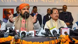 BJP's Samrat Choudhary and Vijay Sinha are likely to be retained as deputy chief ministers of Bihar after the NDA got a landslide victory in the recently