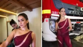 Sanya Malhotra delivered a power-packed mid-innings performance at the Women's Premier League (WPL) 2026 Eliminator. New Delhi: The stadium witnessed a moment