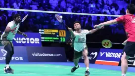 Star Indian men's doubles duo of Satwiksairaj Rankireddy and Chirag Shetty on Wednesday put on a brave show to beat the World No. 5 pair of Liang Wei Kang and