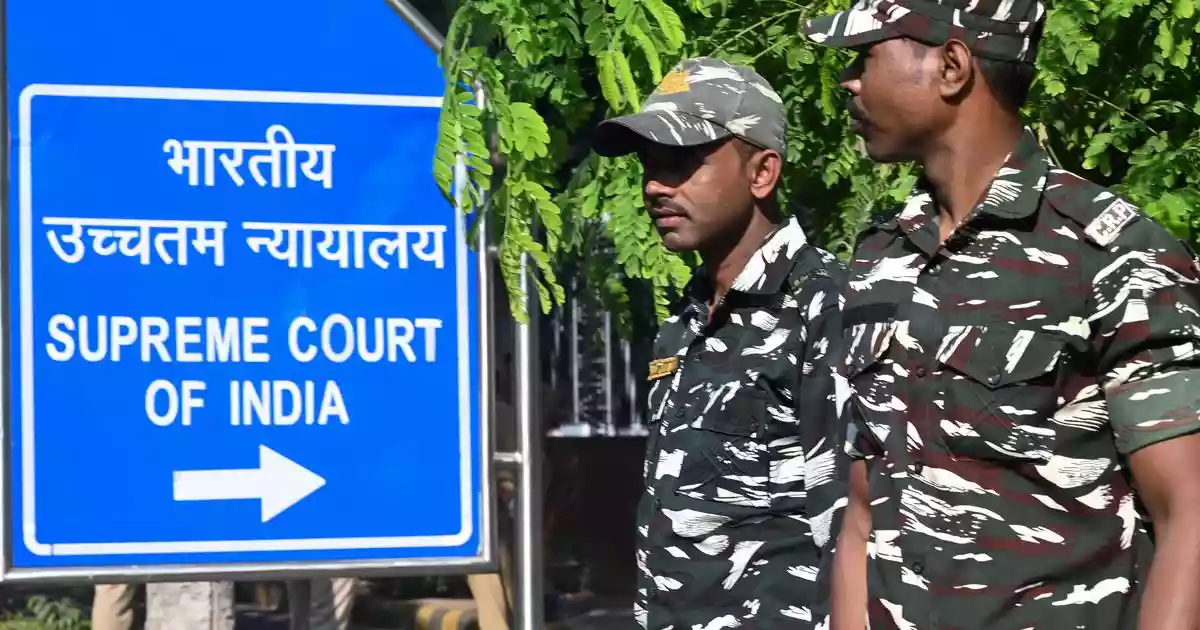 The Supreme Court on Friday ordered the Uttar Pradesh Police to produce before it two men arrested in a case related to the workers’ protest in Noida in