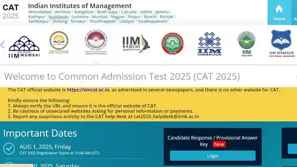Common Admission Test (CAT) results for 2025 are likely to be declared by the first week of January 2026. The answer key challenge process is already complete