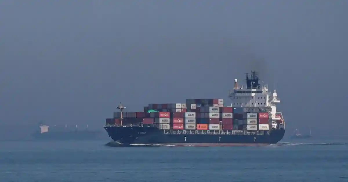 A ship with four Indians onboard was struck by a projectile at the port of Odesa in Ukraine on Saturday, said the Indian Embassy in Kyiv on Sunday