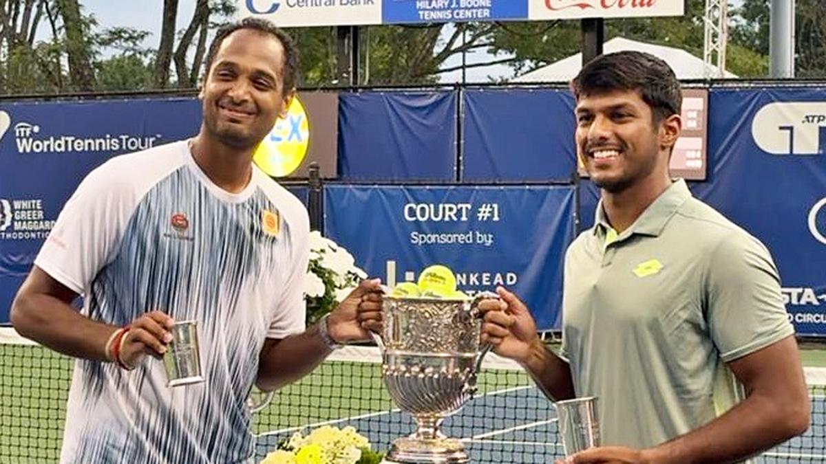 Second seeds Anirudh Chandrasekar and Ramkumar Ramanathan clinched the doubles title in the $100,000 Challenger in Lexington, USA, with a 6-4, 6-4 victory over Yu Hsiou Hsu and Tsung-Hao Huang in the final. The champion team collected 75 ATP points and $4,980. The runner-up got 50 points and $2,880.