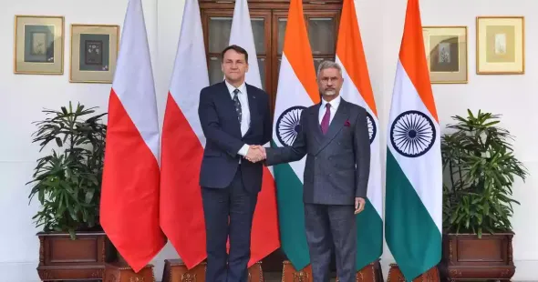 External Affairs Minister S Jaishankar on Monday told Poland's Deputy Prime Minister and Foreign Minister Radoslaw Sikorski that the “selective
