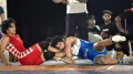 Young Itisha Choudhary warded off a strong challenge from Pooja to win the women’s 76kg gold medal at the senior Open ranking wrestling tournament on the