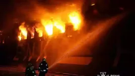 Ukraine's southern port city of Odesa and its surrounding areas experienced widespread blackouts on Saturday following a major overnight Russian assault on the