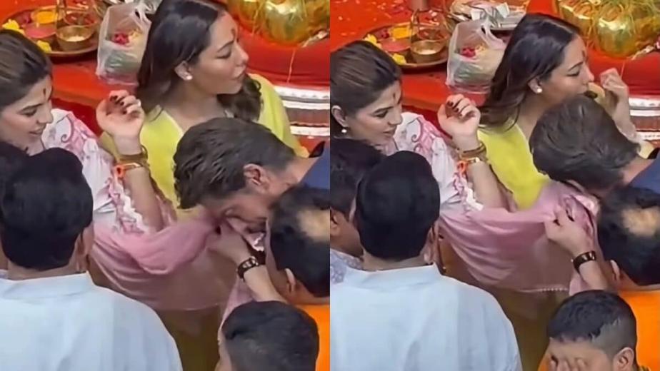 On September 21, 2026, Shah Rukh Khan was seen visiting Mumbai’s iconic Lalbaugcha Raja for Ganesh Chaturthi celebrations along with his wife Gauri Khan and