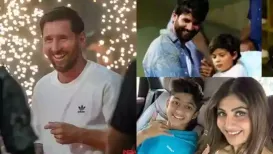 Argentina's football legend Lionel Messi's GOAT India Tour in Mumbai turned into a dream-come-true moment not just for fans, but for Bollywood celebrities and