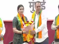 Shivsena (UBT) leader Tejaswi Ghosalkar, a former BMC corporator and widow of the late Abhishek Ghosalkar, has joined the Bharatiya Janata Party. This move