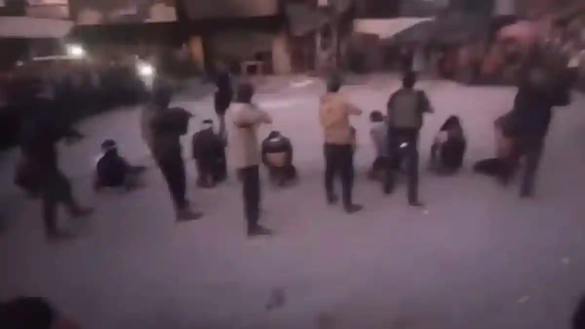Shocking footage appeared to show Hamas executing a group of Palestinians accused of collaborating with Israel- triggering international alarm and raising fears that the newly signed Gaza peace deal could collapse. The disturbing video showed at least seven men kneeling on the ground with their hands tied behind their backs. Moments later, gunfire erupts and the men fall to the ground as onlookers chant “Allahu Akbar