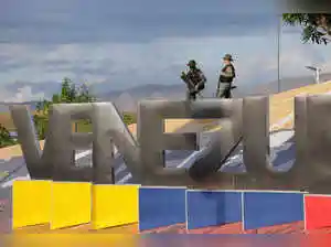 Late Monday, gunfire erupted near Venezuela's presidential palace after unidentified drones were spotted. Security forces responded to the aerial presence