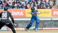 Virat Kohli's fighting century went in vain as New Zealand thrash India by 41 runs in the third ODI to win the three-match series 2-1 at the Holkar Cricket