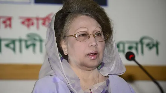 Khaleda Zia, who has died at the age of 80, was Bangladesh's first female prime minister. Her husband, Ziaur Rahman, a leading figure in the country's struggle