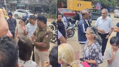 Silent protests, frustrated residents and a standoff with the police – that's what Bengaluru's IT corridor witnessed earlier today and the video of the protest is now making waves online. Journalist Deepak Bopanna shared a clip on X (formerly Twitter) that captured a glimpse of the peaceful protest turning into a tense moment as police intervened.