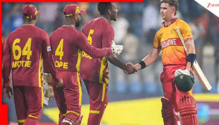 Simron Hetmyer shines as West Indies thrash Zimbabwe by 107 runs in Mumbai