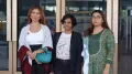 A court in Singapore has fined three women who organised a walk to show support for the Palestian cause, reversing an earlier acquittal