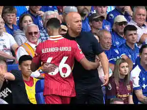 Paris Saint-Germain defeated Liverpool two-nil in the Champions League first leg. Coach Arne Slot acknowledged his team was outplayed but remains hopeful for
