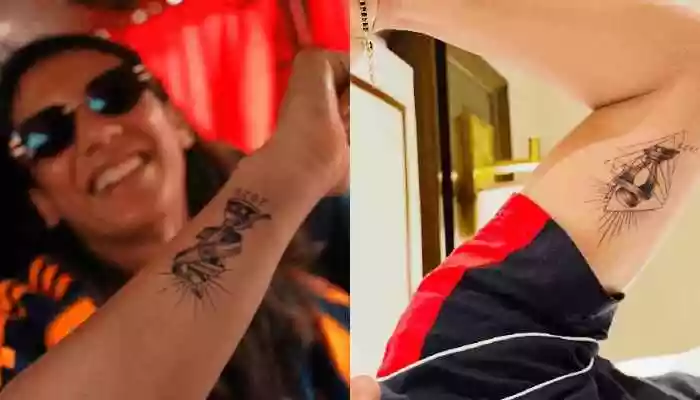 Smriti Mandhana and Harmanpreet Kaur proudly flaunted their ICC Women's World Cup 2025 tattoos, celebrating India's historic maiden world title win over South