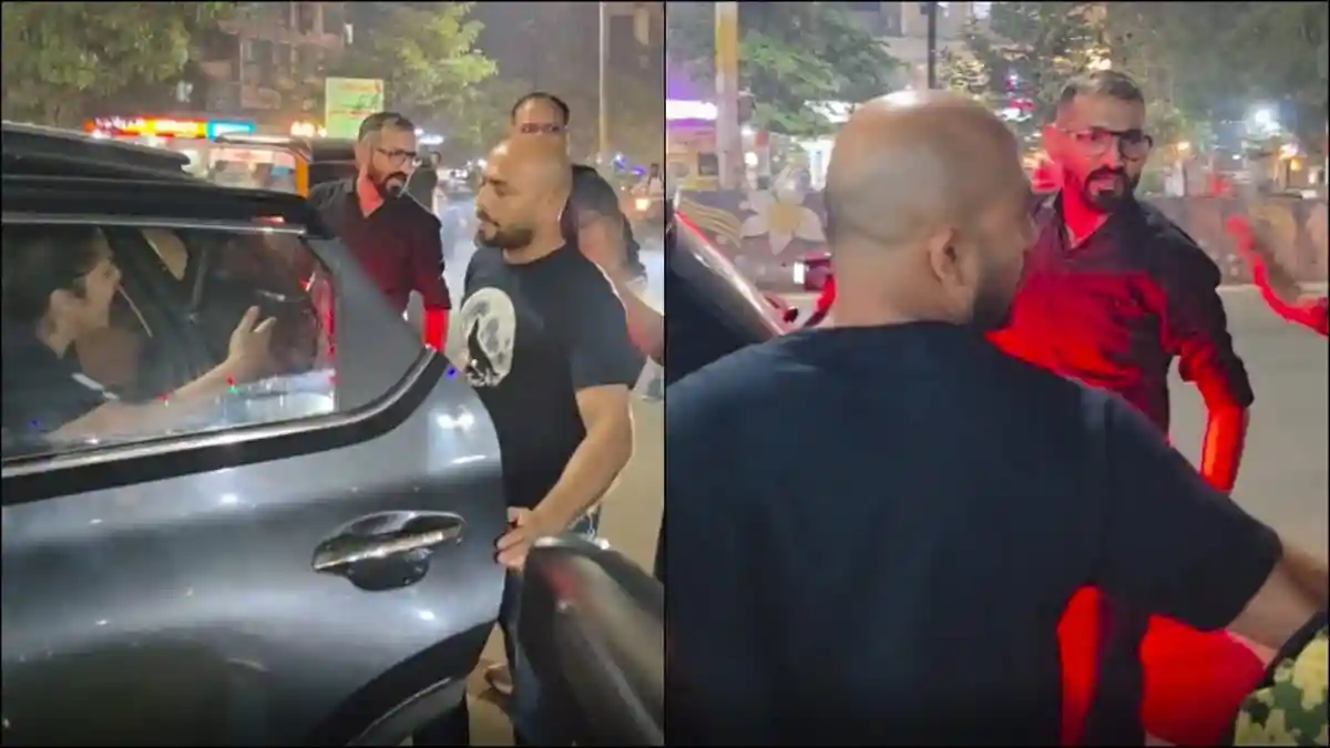 A road rage incident turned violent as a group of three people attacked a man and threatened to assault their mother over a minor bump to their car in