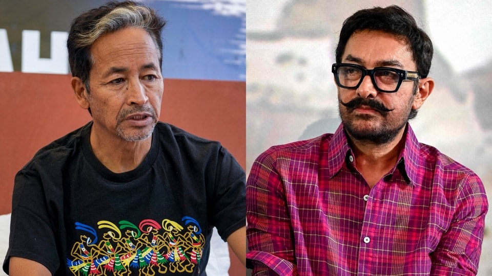 <h4>'Short-term memory loss hua hoga': Sonam Wangchuk mocks Aamir Khan's ‘we never met before 3 Idiots' claim</h4><h4>In a recent podcast