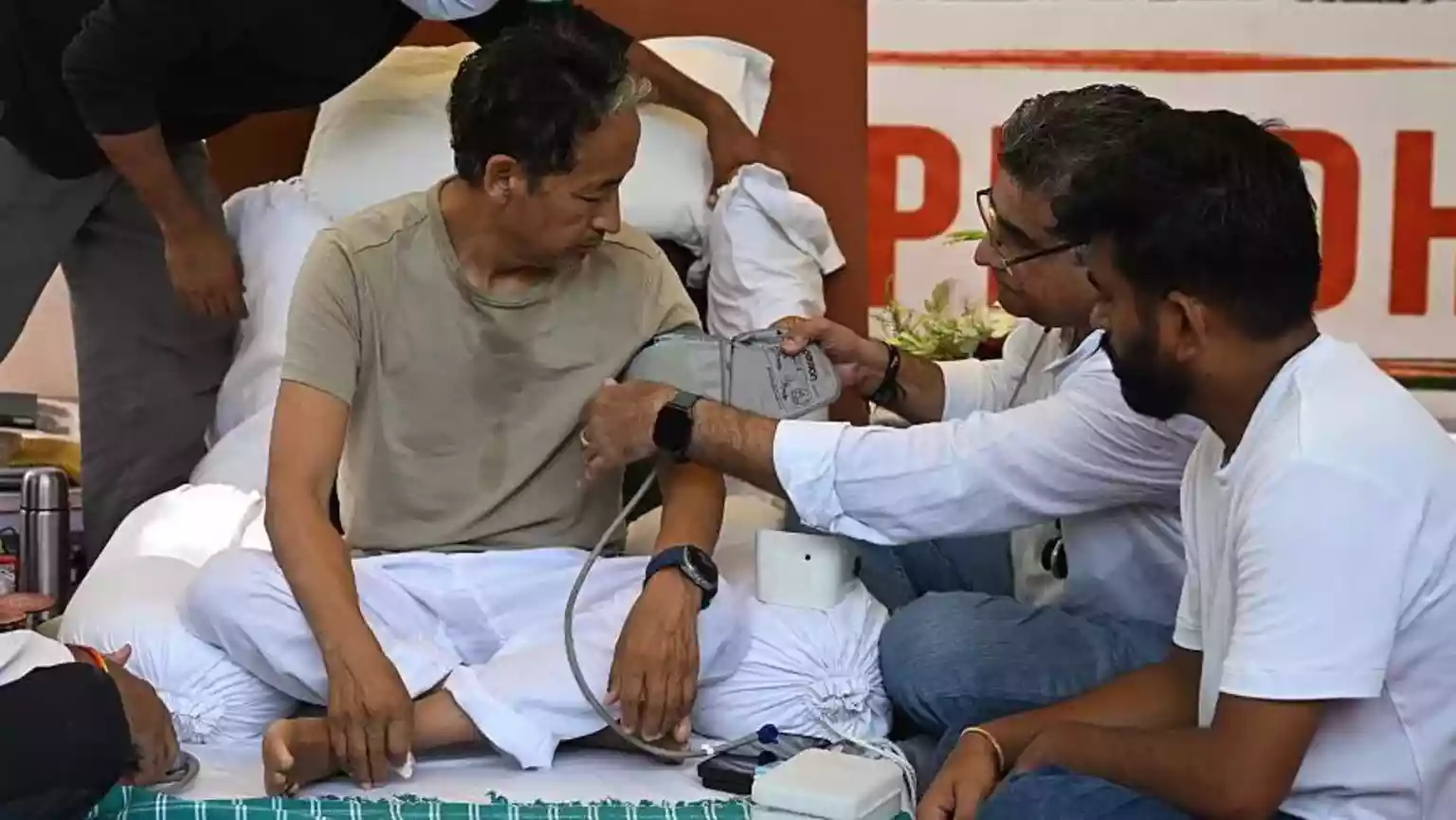 Sonam Wangchuk refuses to end 20-day hunger strike